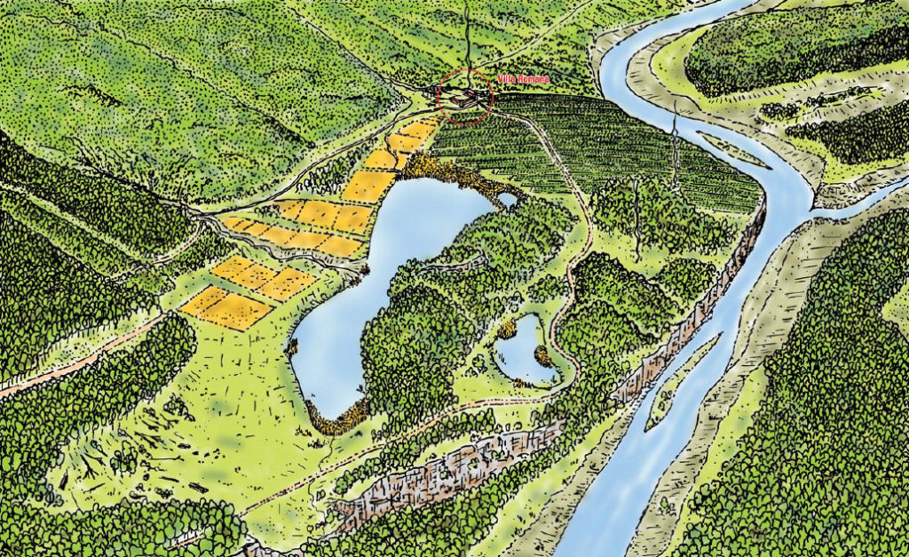 Villa e il suo territorio